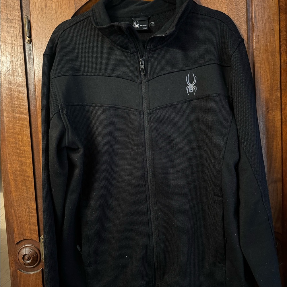 Spyder Black Full-Zip Jacket